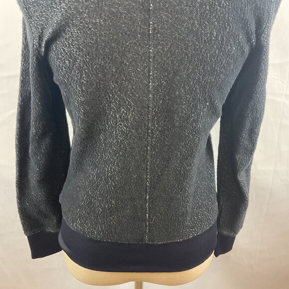 Koral Breach Open Front Sweater S Heather Gray Black Long Sleeve - Picture 11 of 12